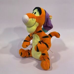 Vintage Disney Star Beans Wake Up Tigger Plush Toy Stuffed Animal Good Used Con…